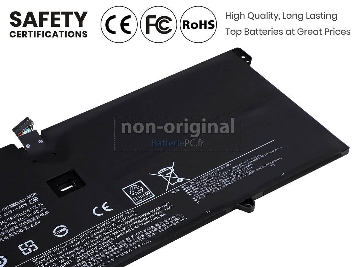 batterie pour Lenovo YOGA 920-13IKB-80Y7005LIV