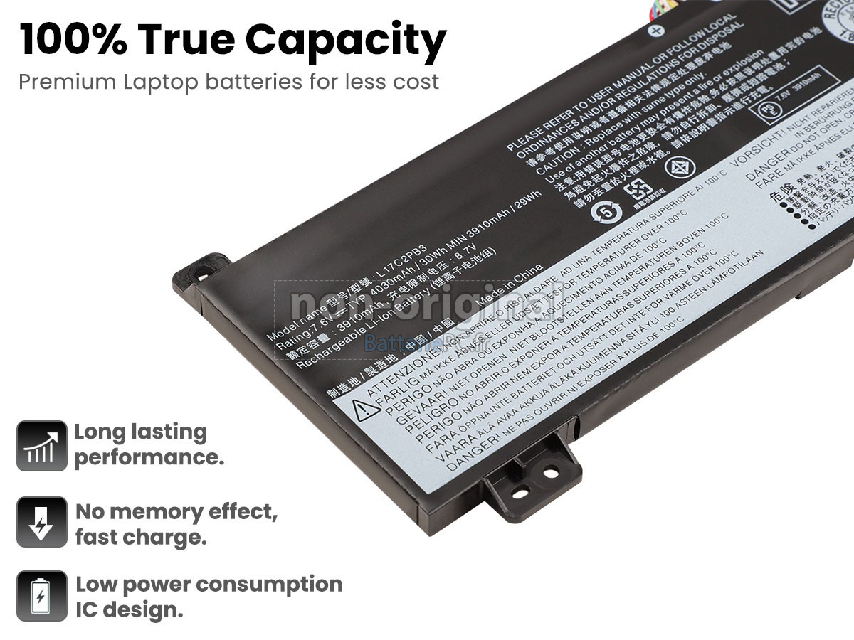 batterie pour Lenovo V130-15IKB 81HN010LML