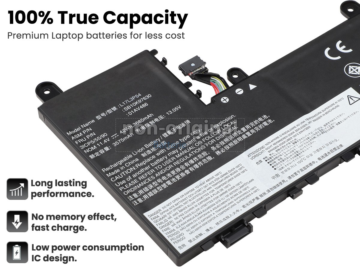 batterie pour Lenovo ThinkPad YOGA 11E 5TH GEN-20LM001BBM