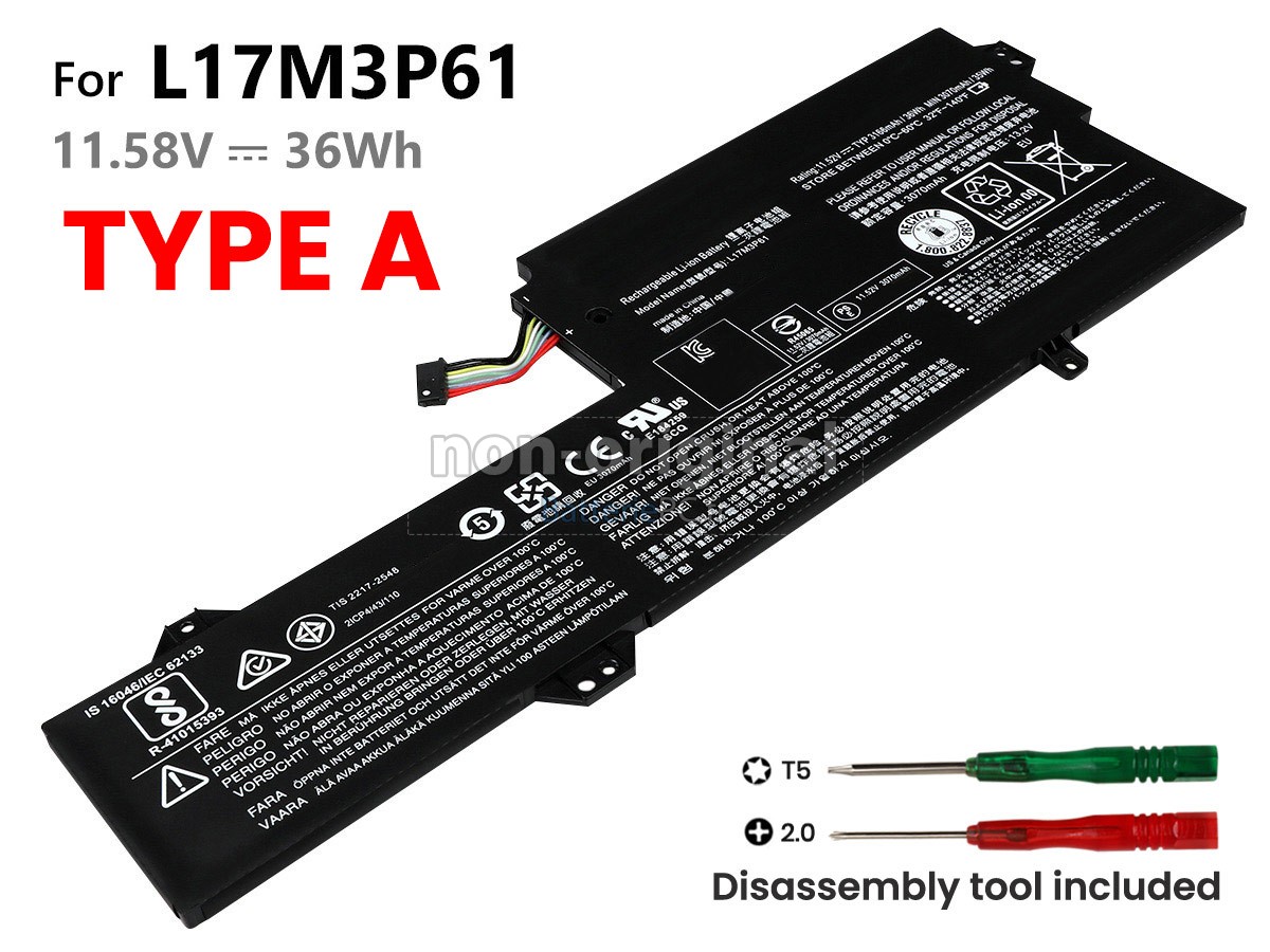 batterie pour Lenovo IdeaPad 320S-13IKB-81AK00C7GE
