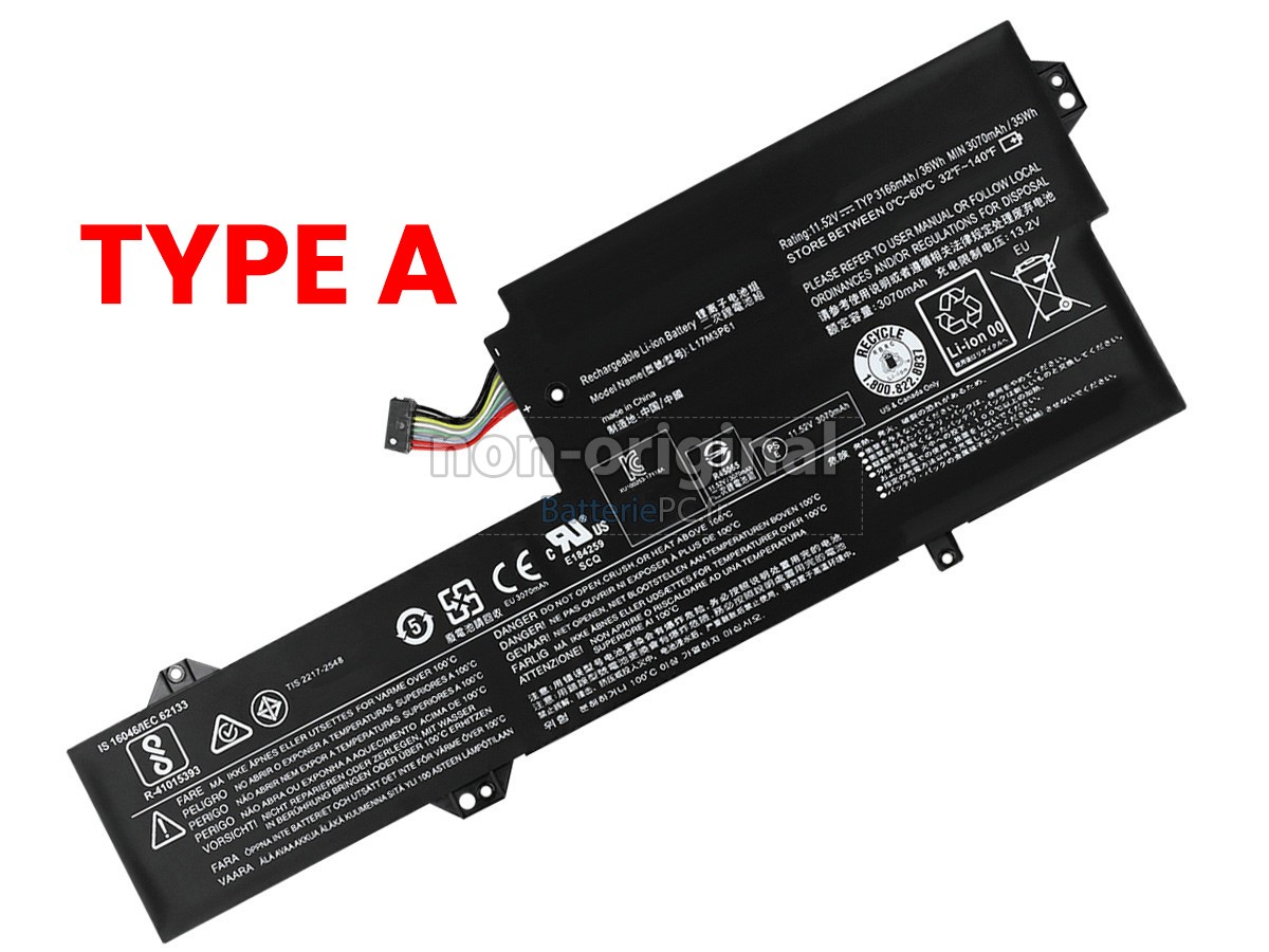 batterie pour Lenovo IdeaPad 320S-13IKB-81AK00C7GE