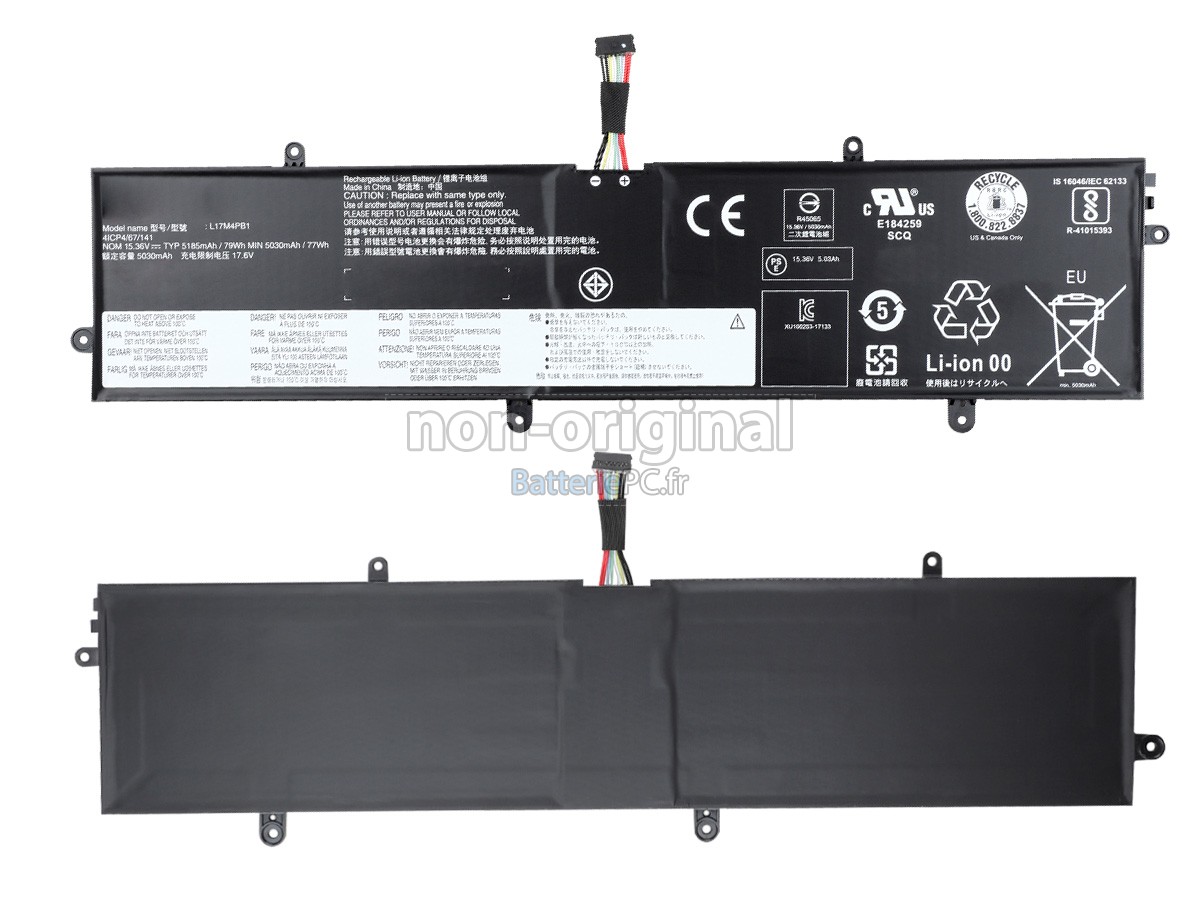 batterie pour Lenovo L17M4PB1