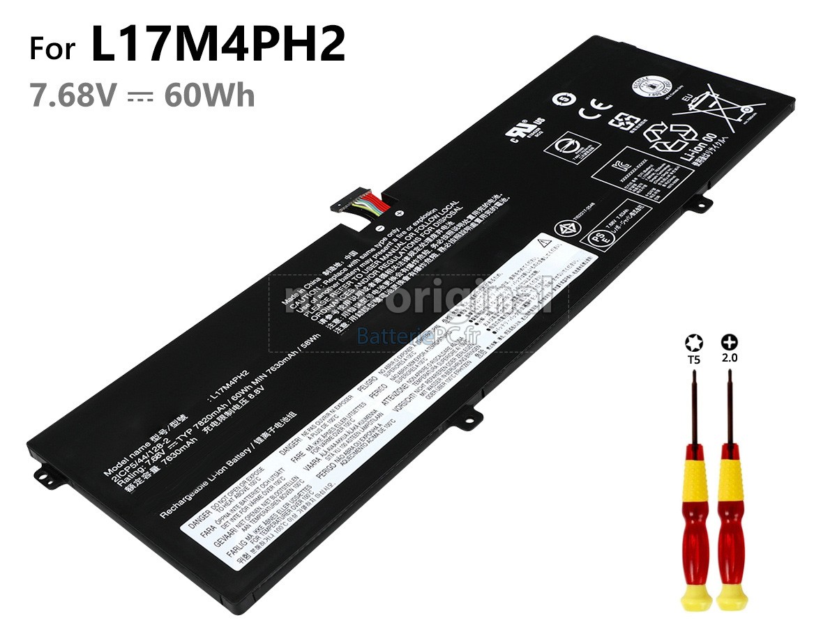 batterie pour Lenovo YOGA C930-13IKB-81EQ0017RK