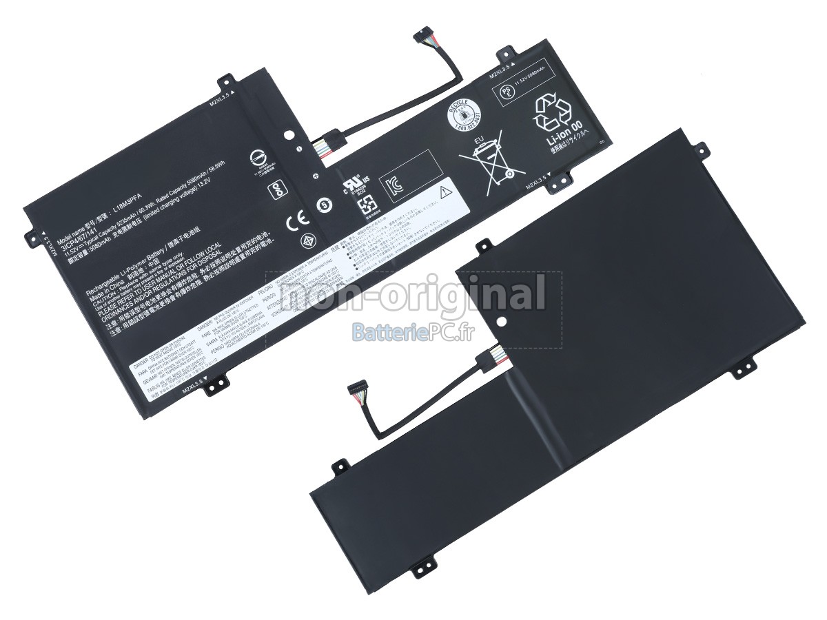 batterie pour Lenovo YOGA C740-15IML-81TD