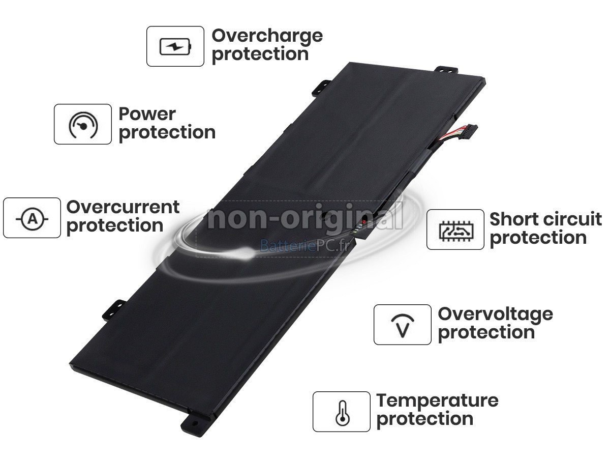 batterie pour Lenovo YOGA C740-14IML-81TC002XAX