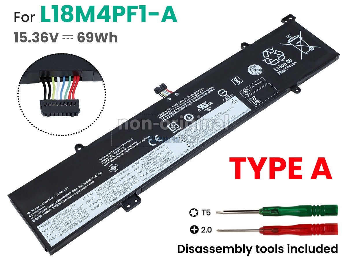 batterie pour Lenovo YOGA C940-15IRH-81TE0011MX