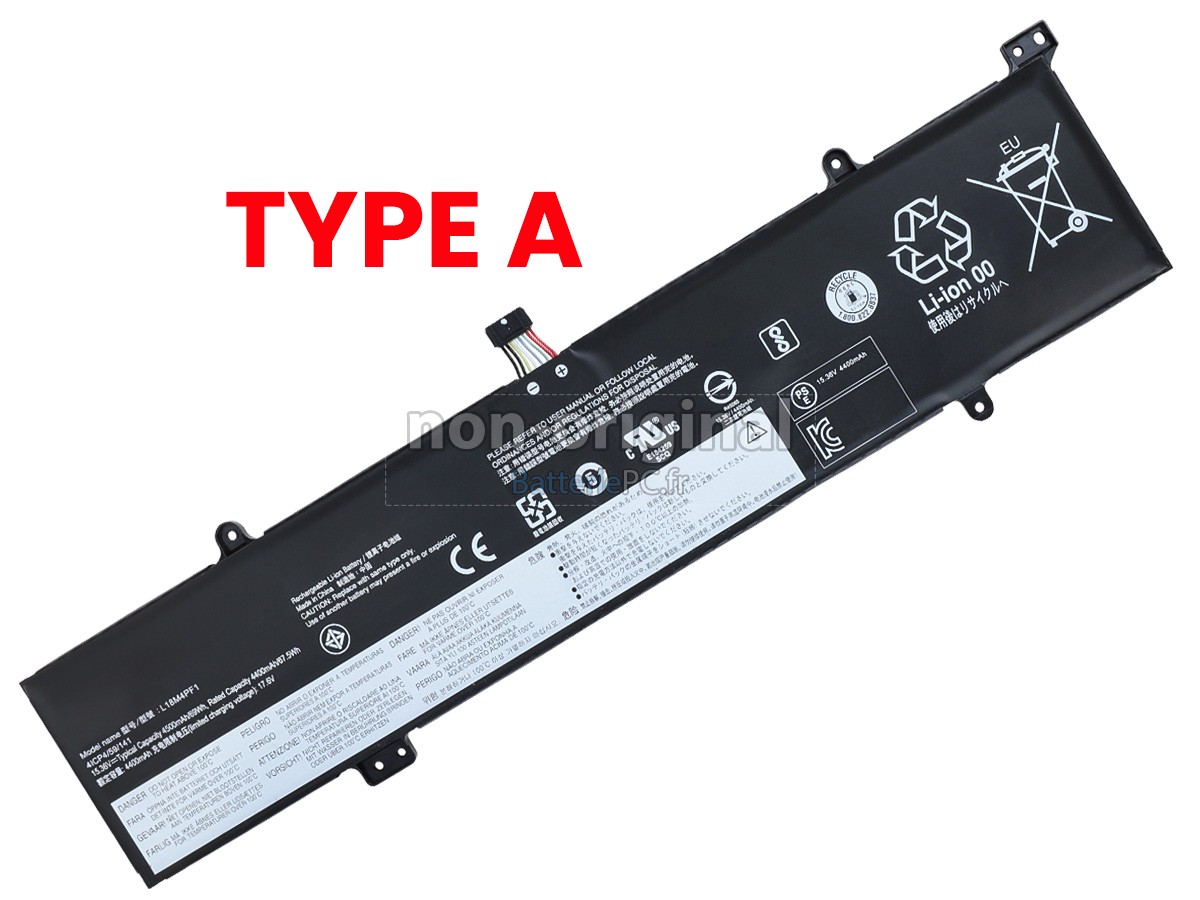 batterie pour Lenovo YOGA C940-15IRH-81TE0011MX