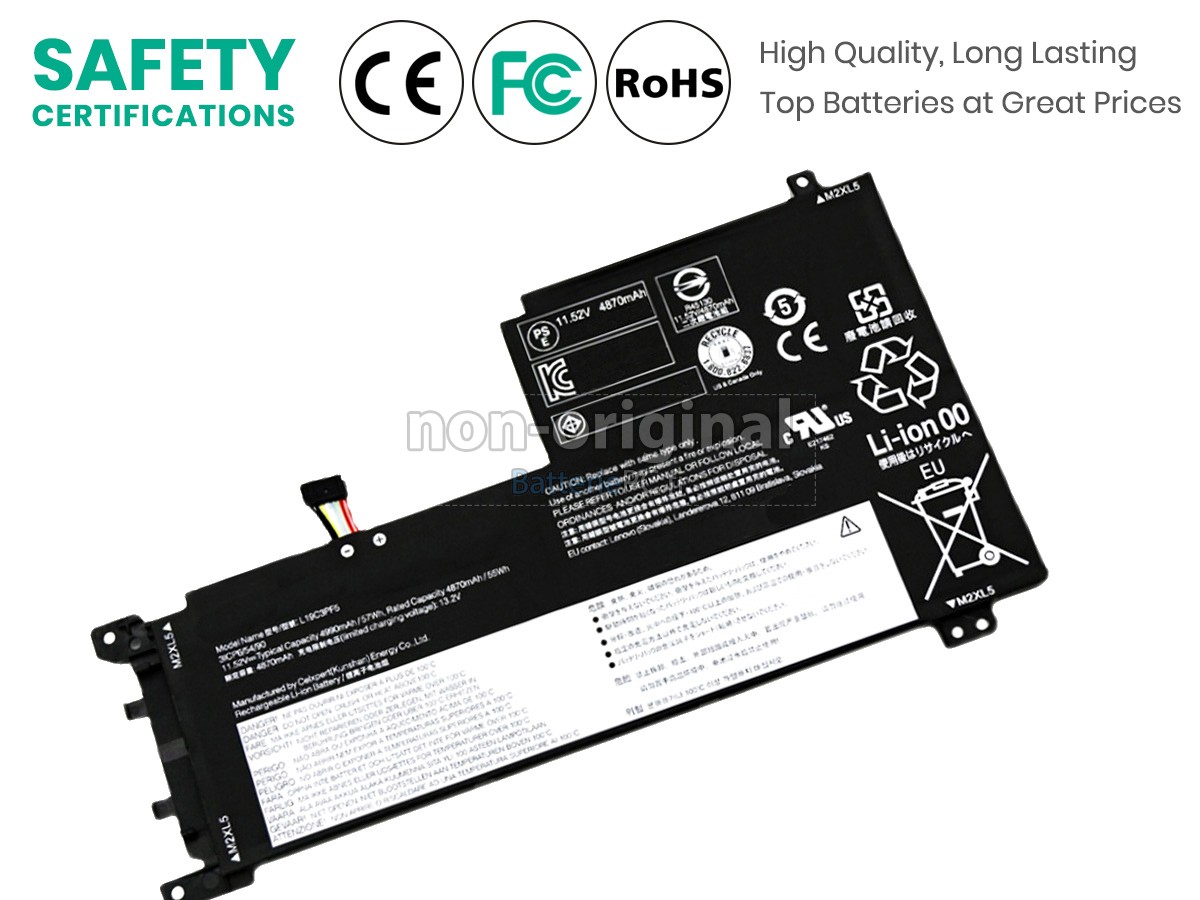 batterie pour Lenovo IdeaPad 5-15ARE05-81YQ006XMX