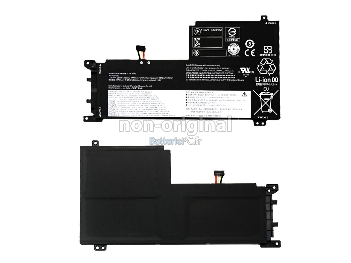 batterie pour Lenovo IdeaPad 5-15ARE05-81YQ006XMX