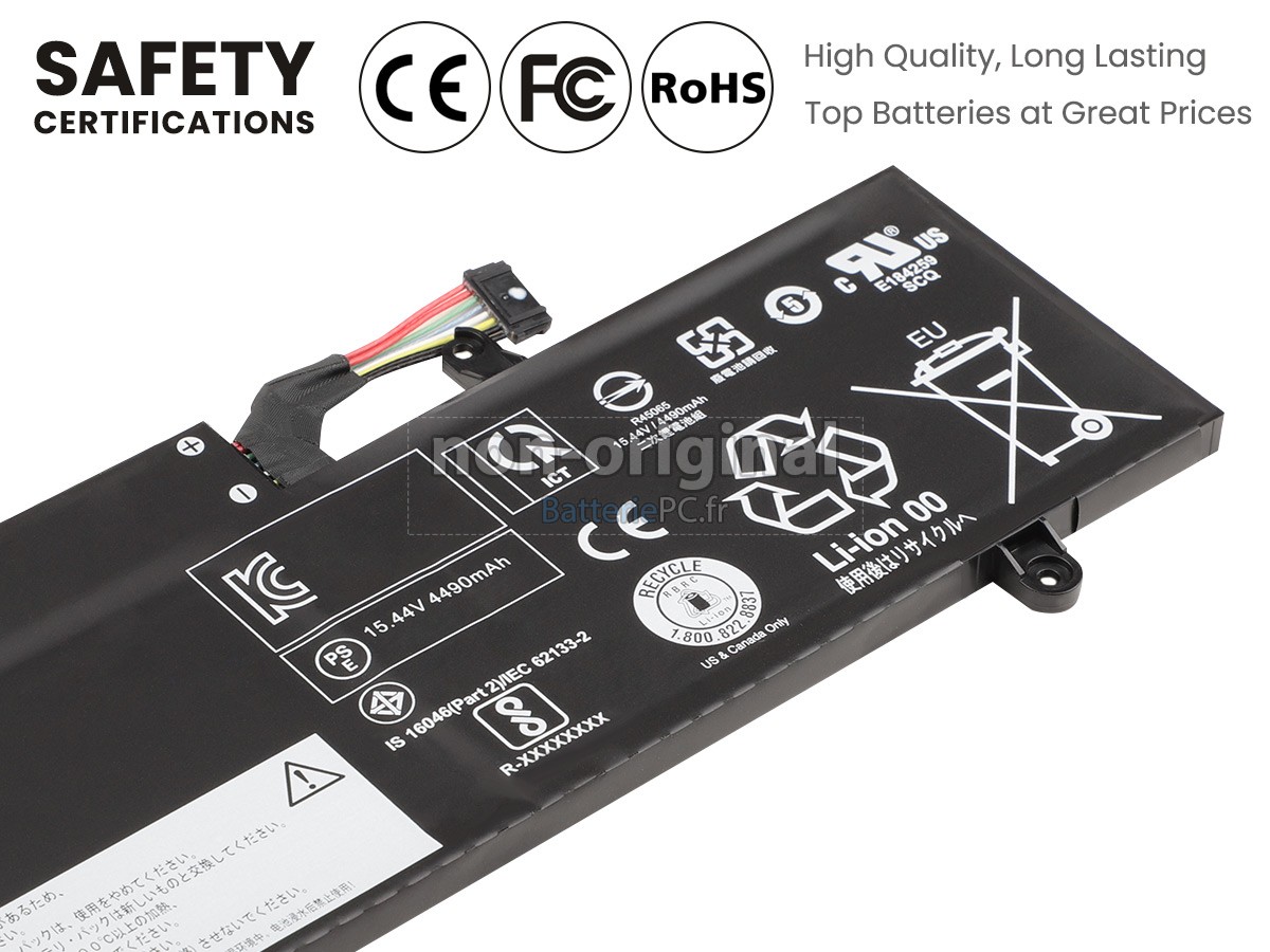 batterie pour Lenovo YOGA SLIM 7-15IIL05-82AA0008SB