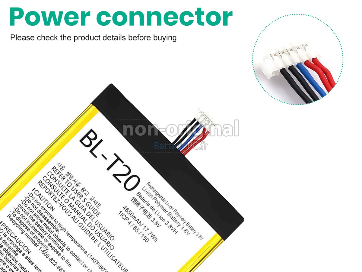 batterie pour LG BL-T20