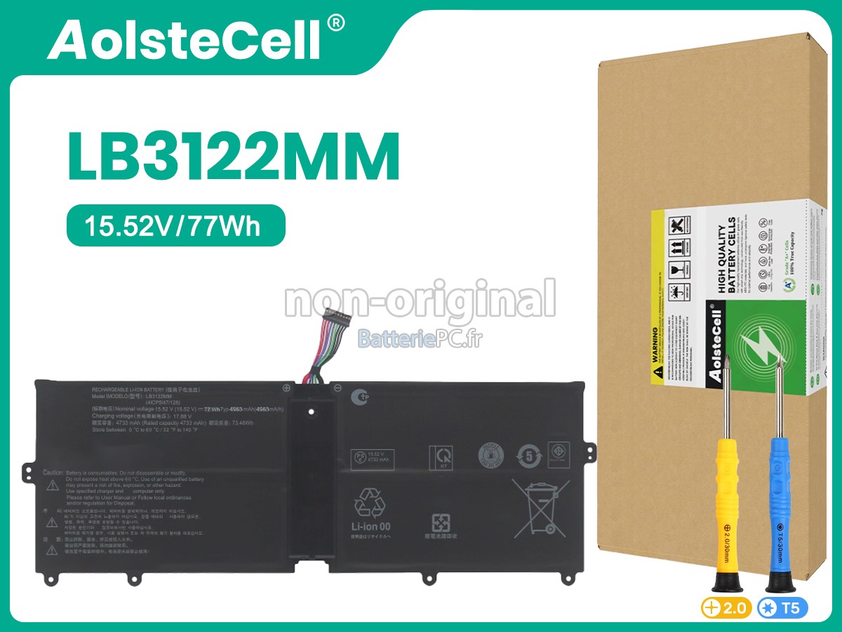 batterie pour LG GRAM 16Z90S-G.AD78F