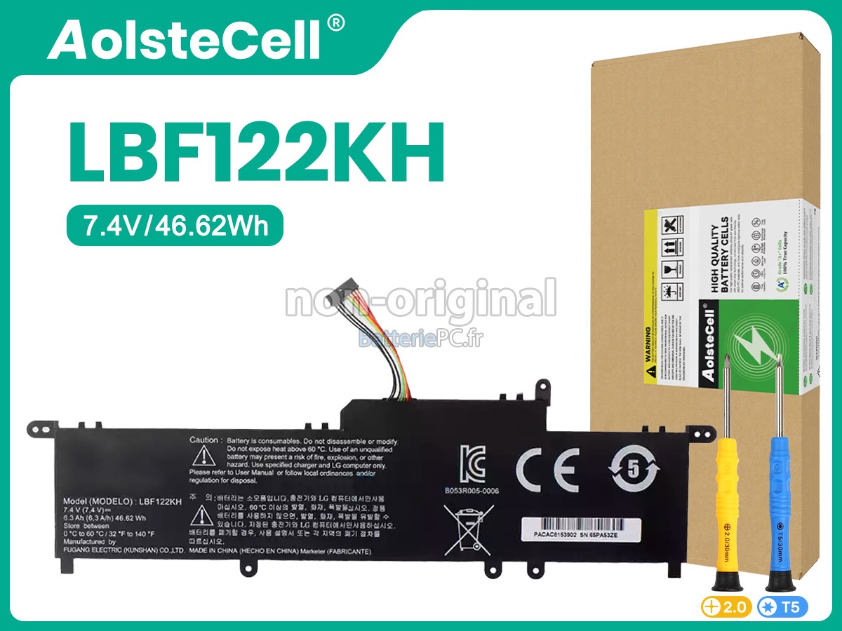batterie pour LG XNOTE P210-G.AE21G