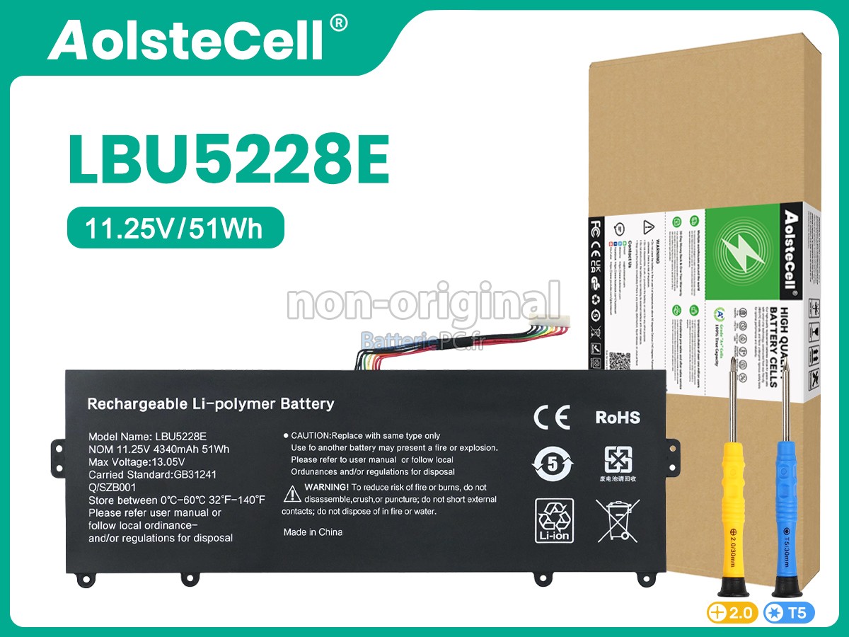 batterie pour LG LBU5228E