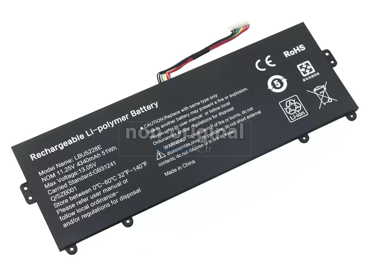 batterie pour LG LBU5228E