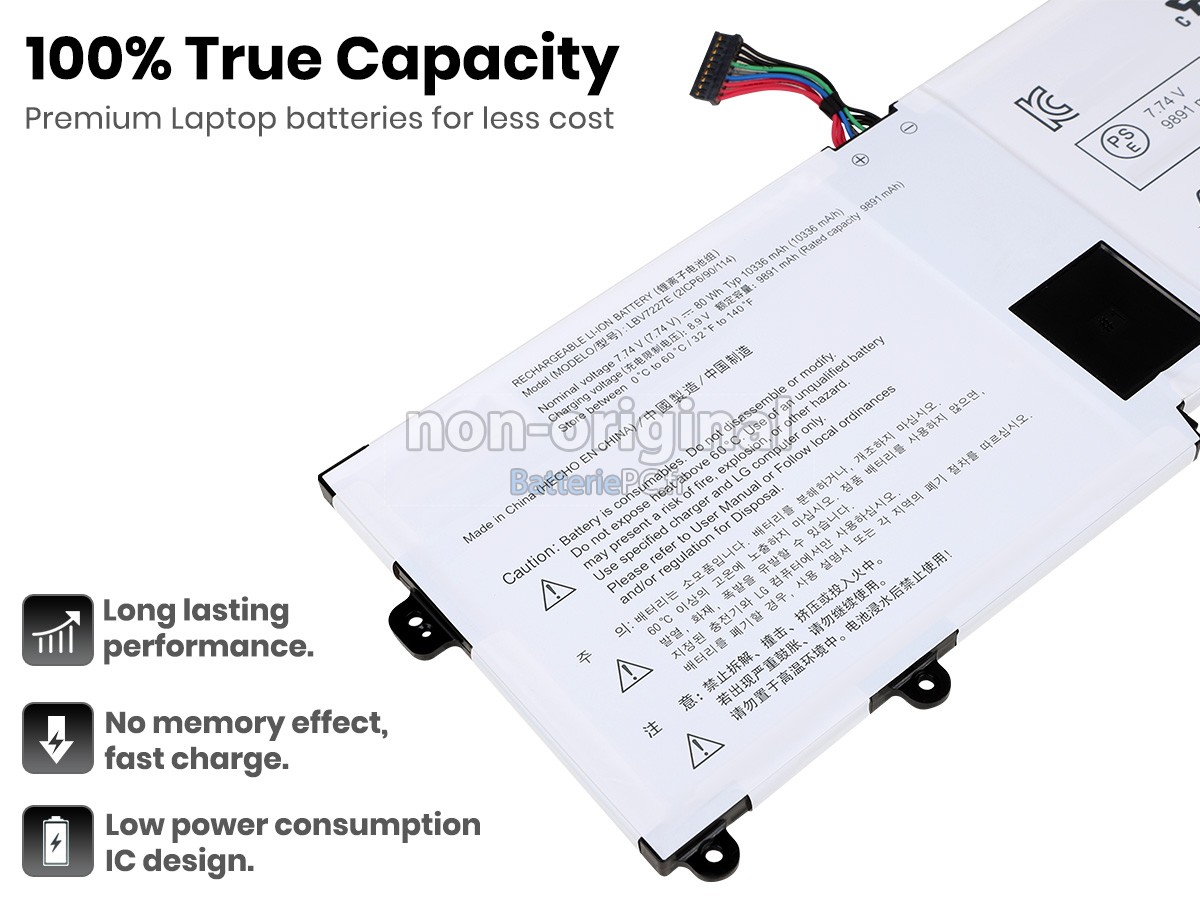 batterie pour LG LBY122CM