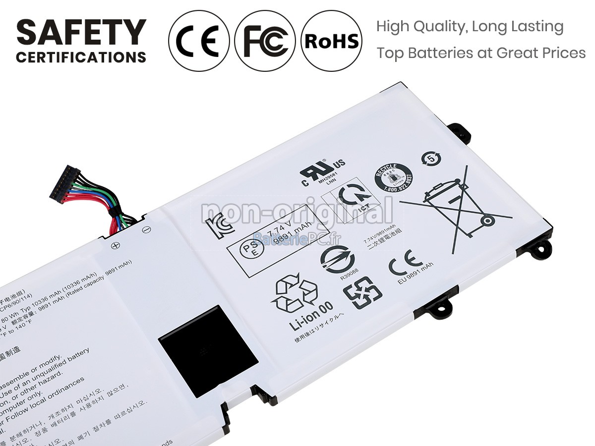 batterie pour LG LBY122CM