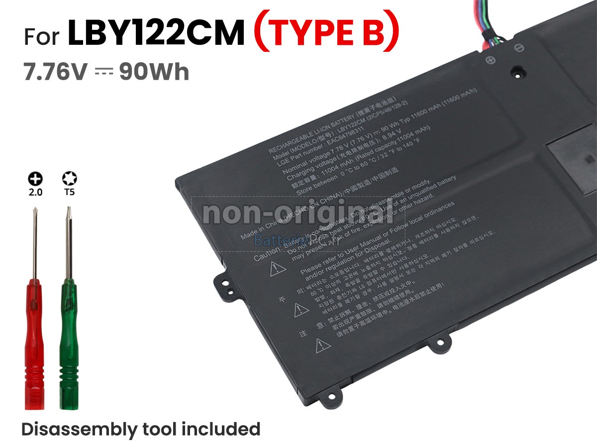 batterie pour LG LBY122CM