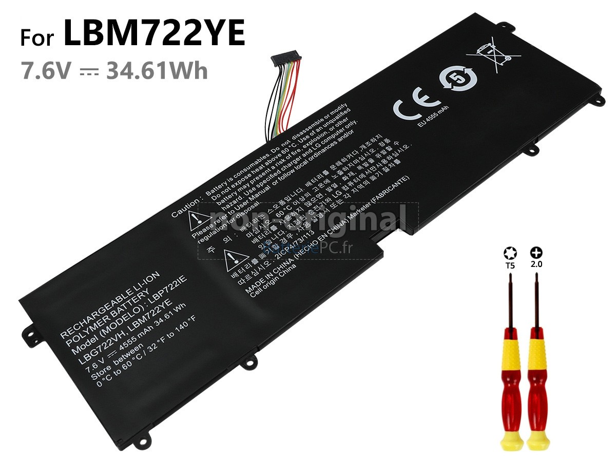 batterie pour LG GRAM 15Z970-E.BH91P1