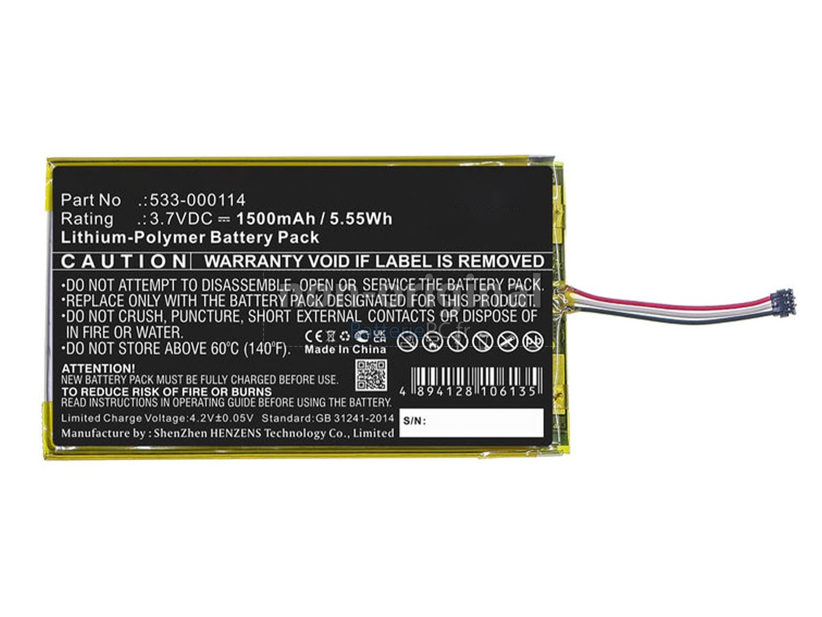 batterie pour Logitech 533-000114