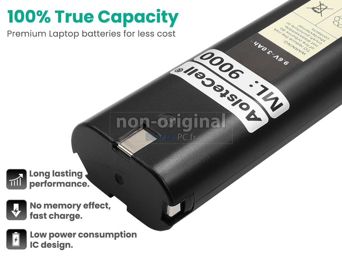 batterie pour Makita 6096DWLE