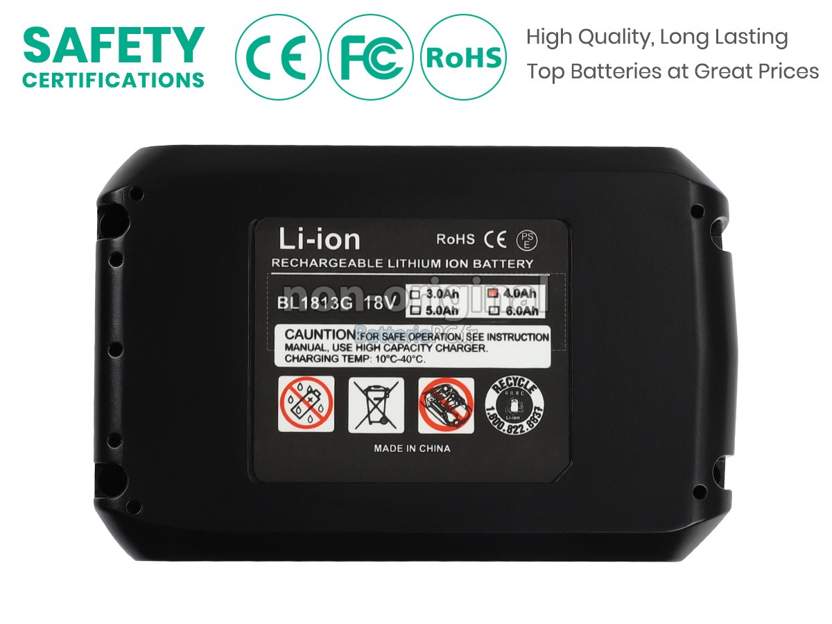 batterie pour Makita BL1815G
