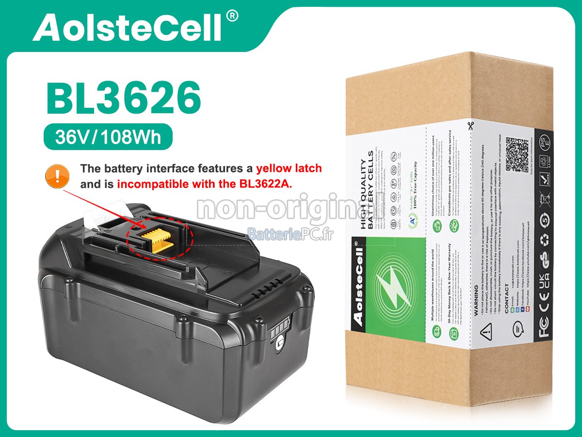 batterie pour Makita BLM430Z