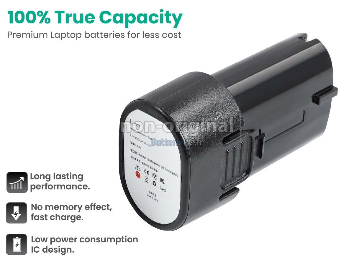 batterie pour Makita CL072DS