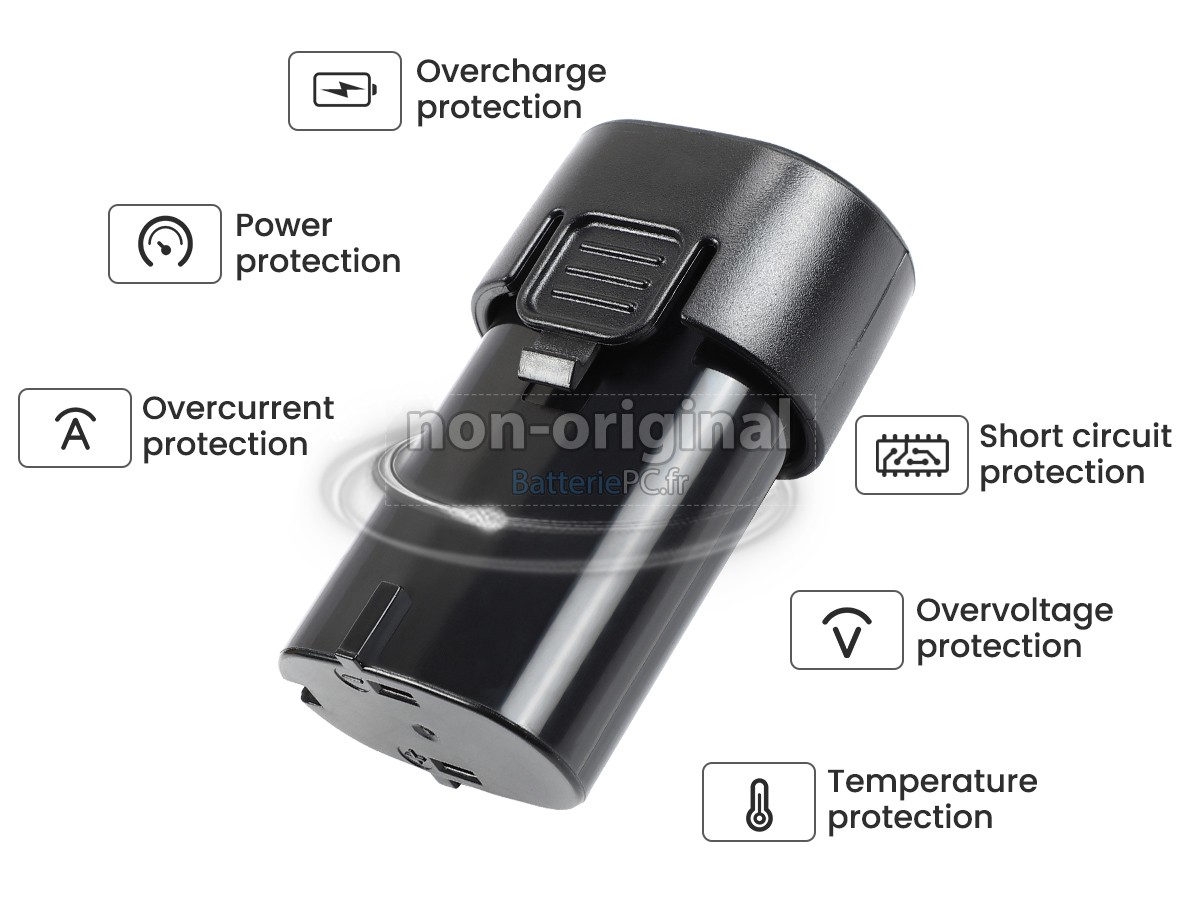 batterie pour Makita CL072DS