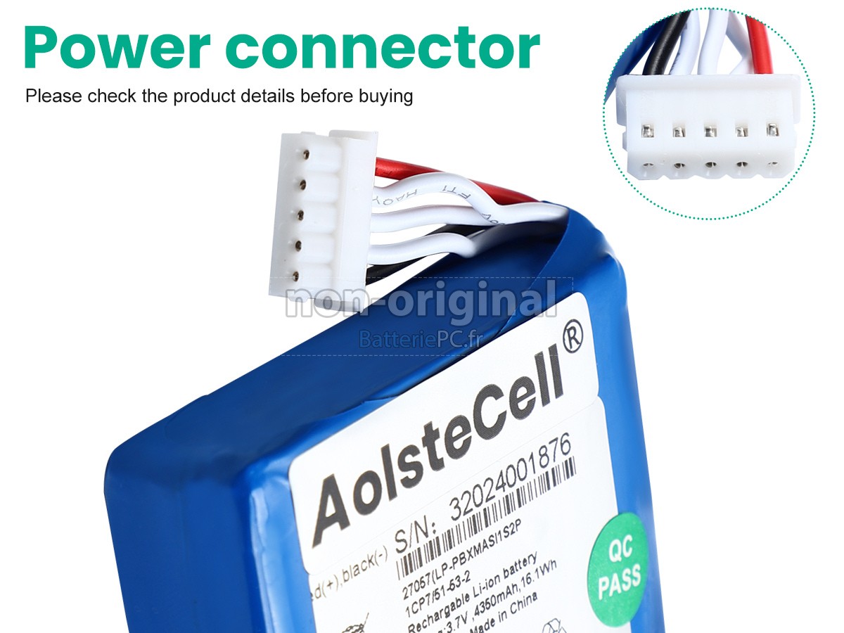 batterie pour Masimo RADICAL-7