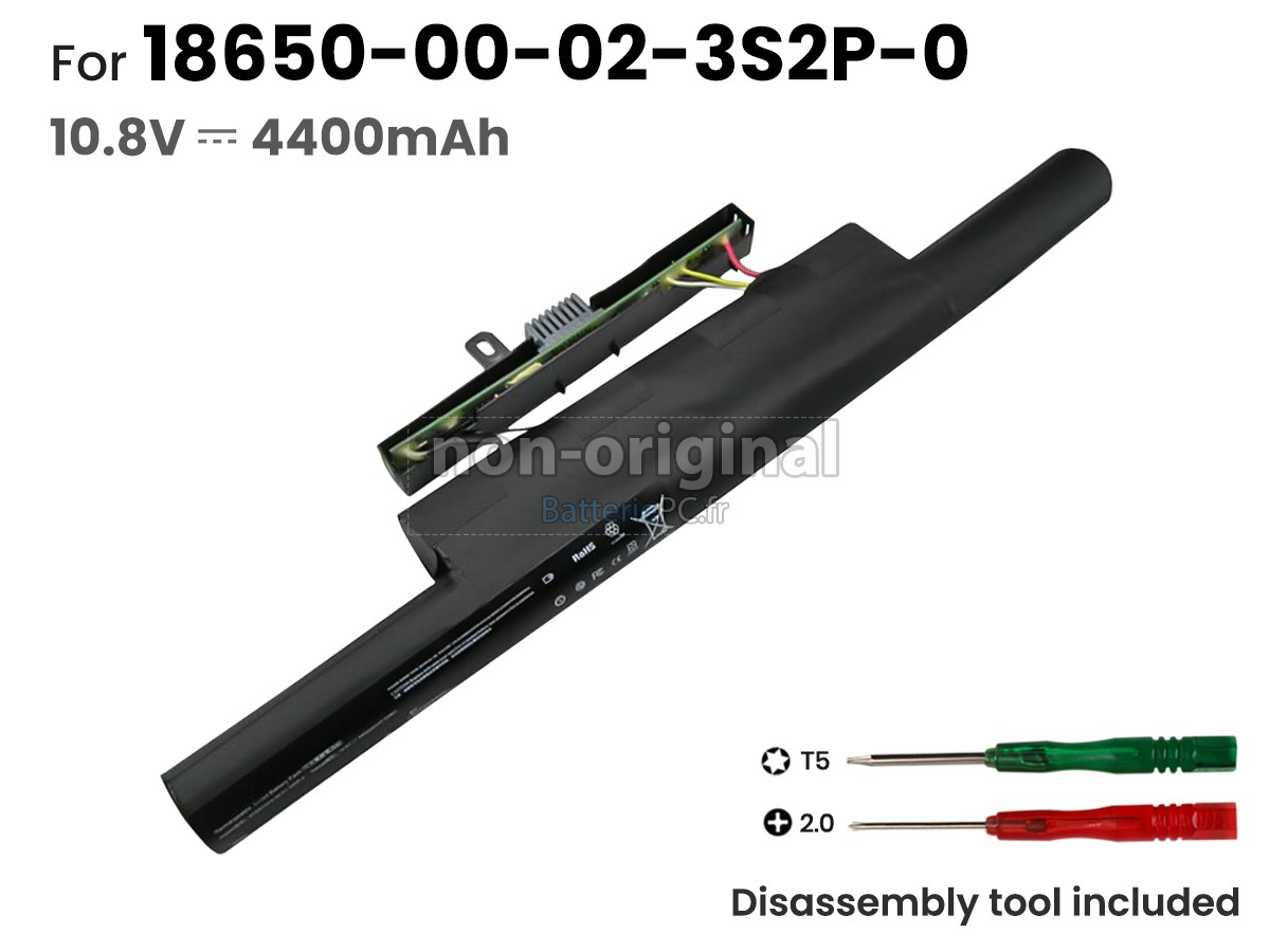 batterie pour Mechrevo 18650-00-02-3S2P-0