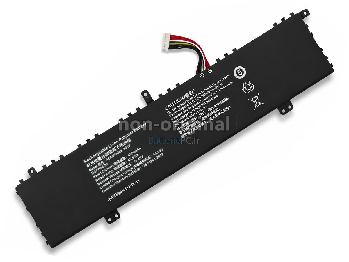 batterie pour Mechrevo AEC674882-3S1P