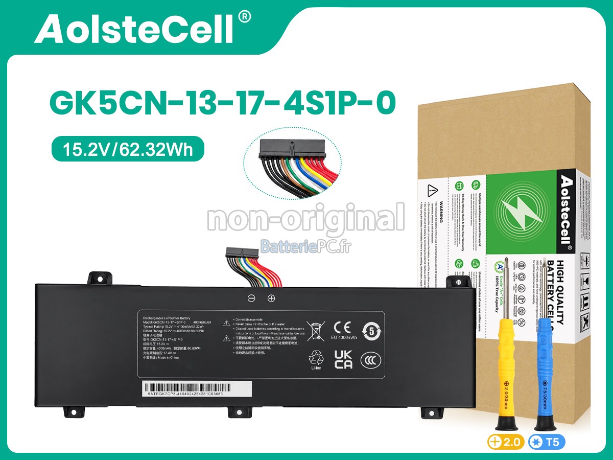 batterie pour Mechrevo GK5CN-13-17-4S1P-0