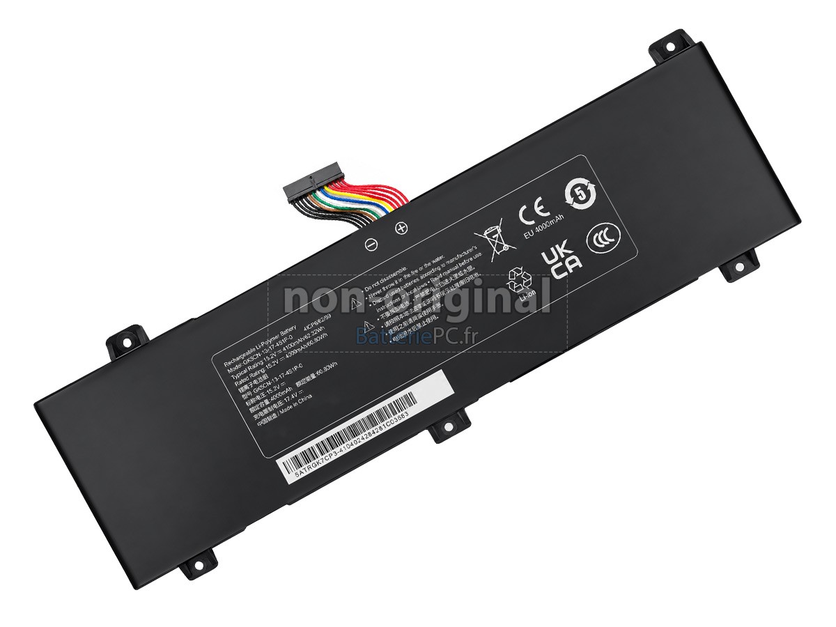 batterie pour Mechrevo GK5CN-13-17-4S1P-0