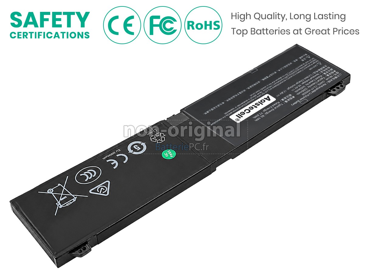 batterie pour Mechrevo YAOSHI 16PRO