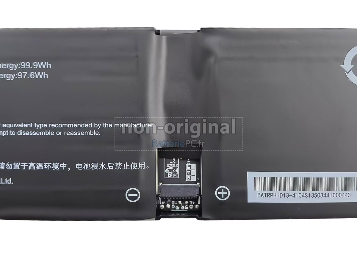 batterie pour Mechrevo PHID1-13-17-4S1P-0