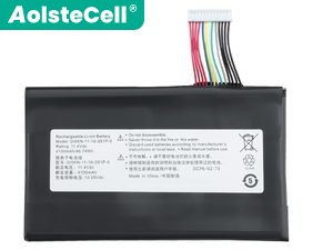 batterie pour pc portable Mechrevo Z7M-KP5GC