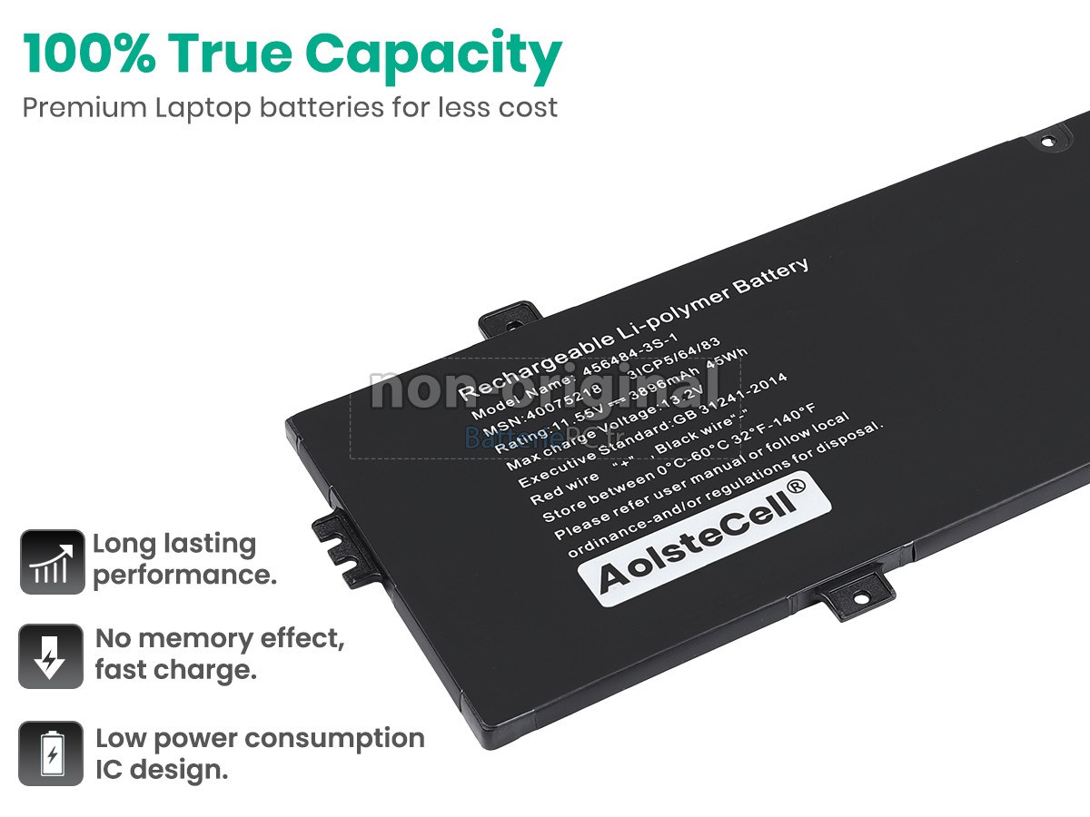 batterie pour Medion Akoya E15412 (NS15TG)