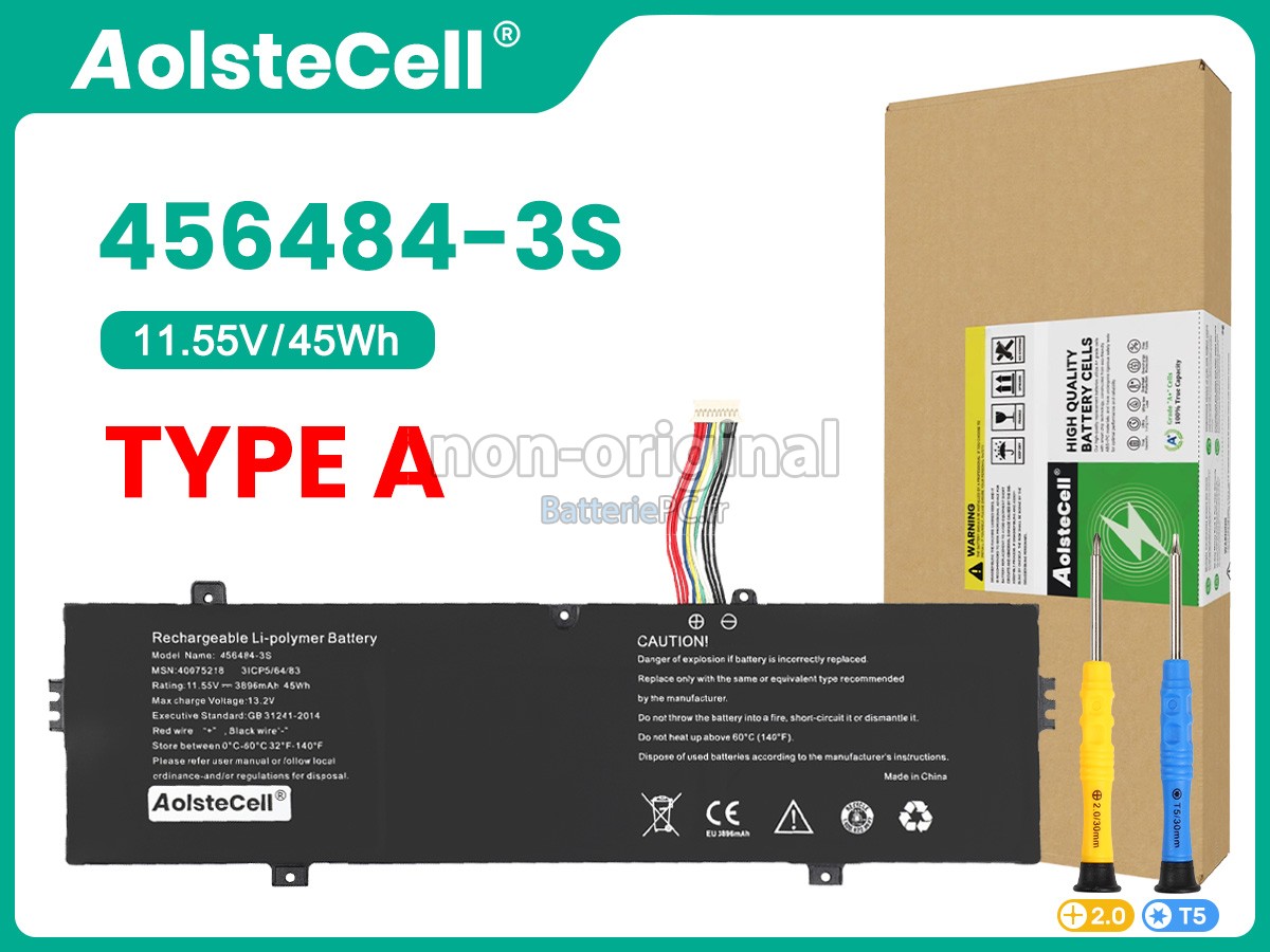 batterie pour Medion Akoya E15412 (NS15TG)