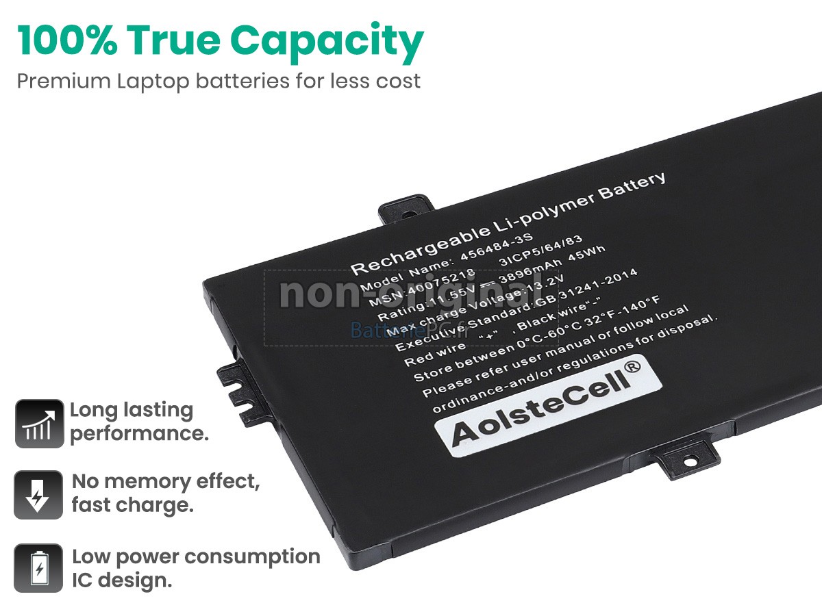 batterie pour Medion Akoya E15412 (NS15TG)