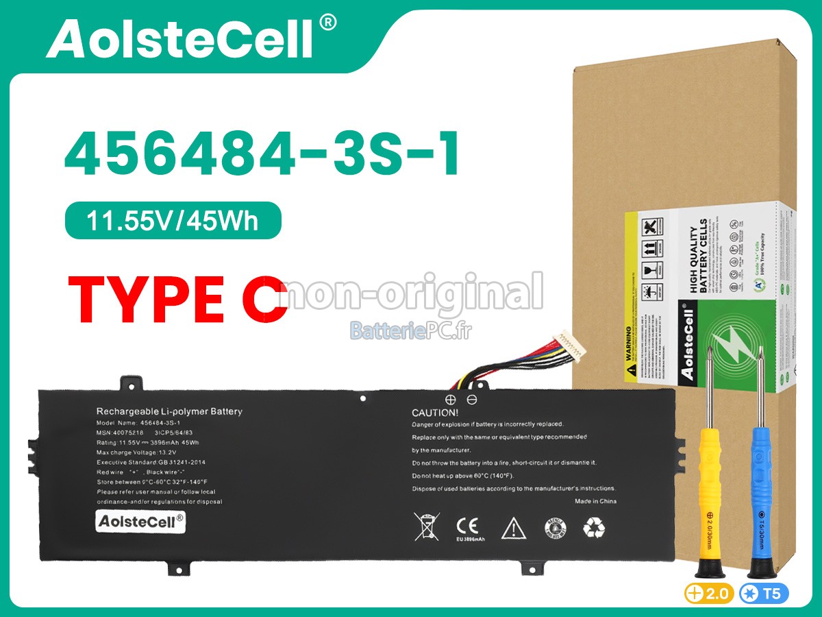 batterie pour Medion Akoya E15412 (NS15TG)