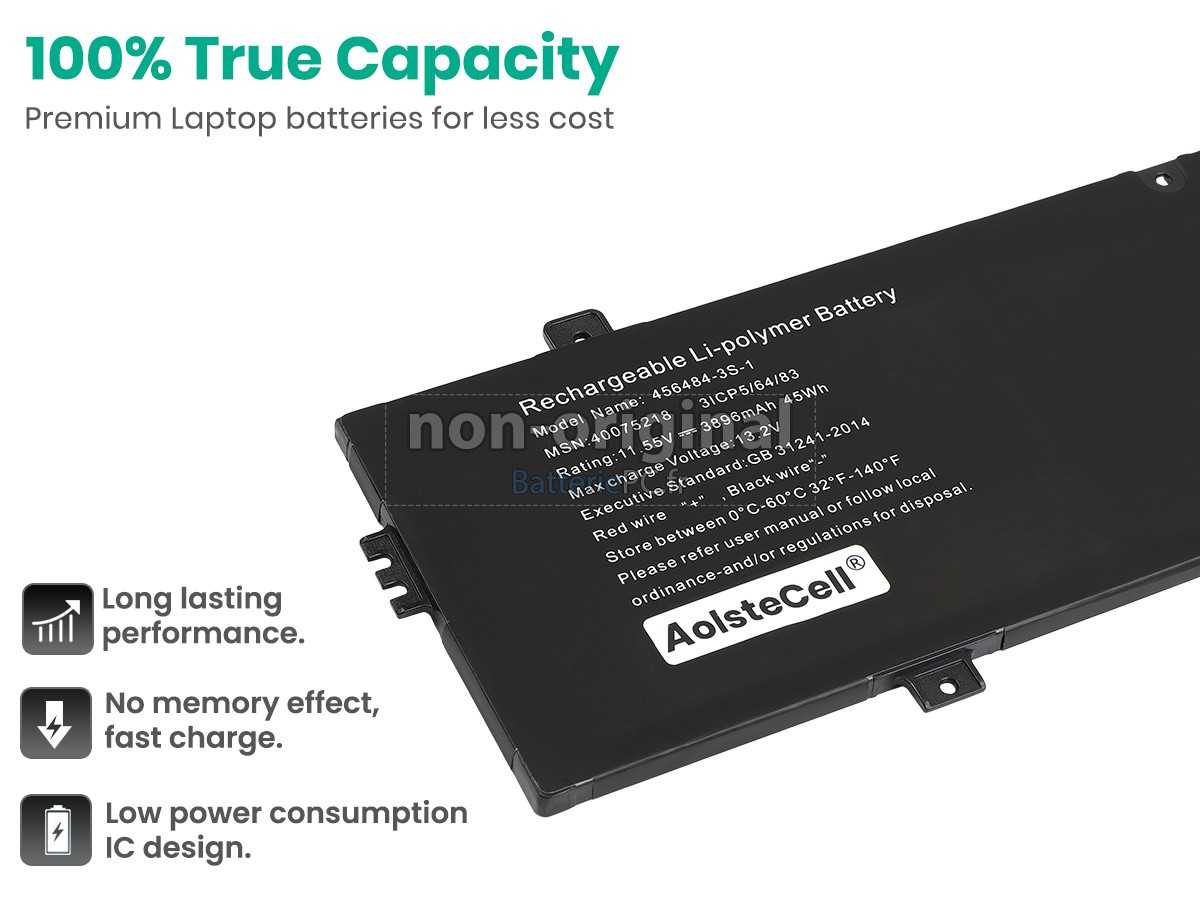 batterie pour Medion Akoya E15412 (NS15TG)