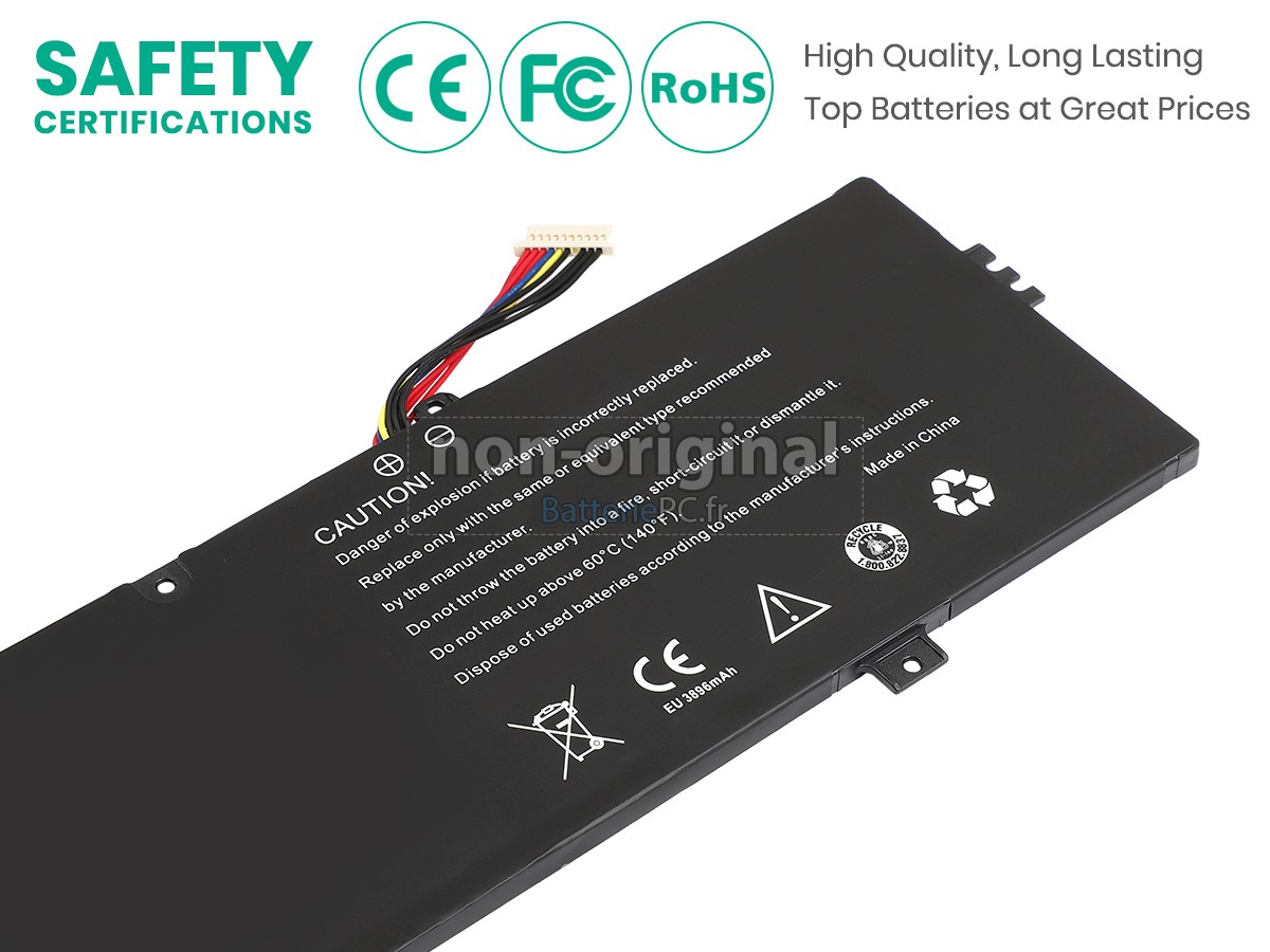 batterie pour Medion Akoya E15412 (NS15TG)