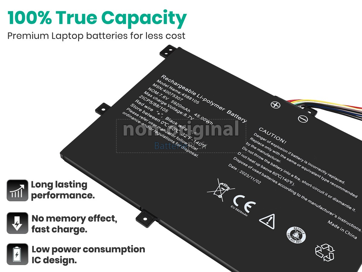 batterie pour Medion WINBOOK CW140