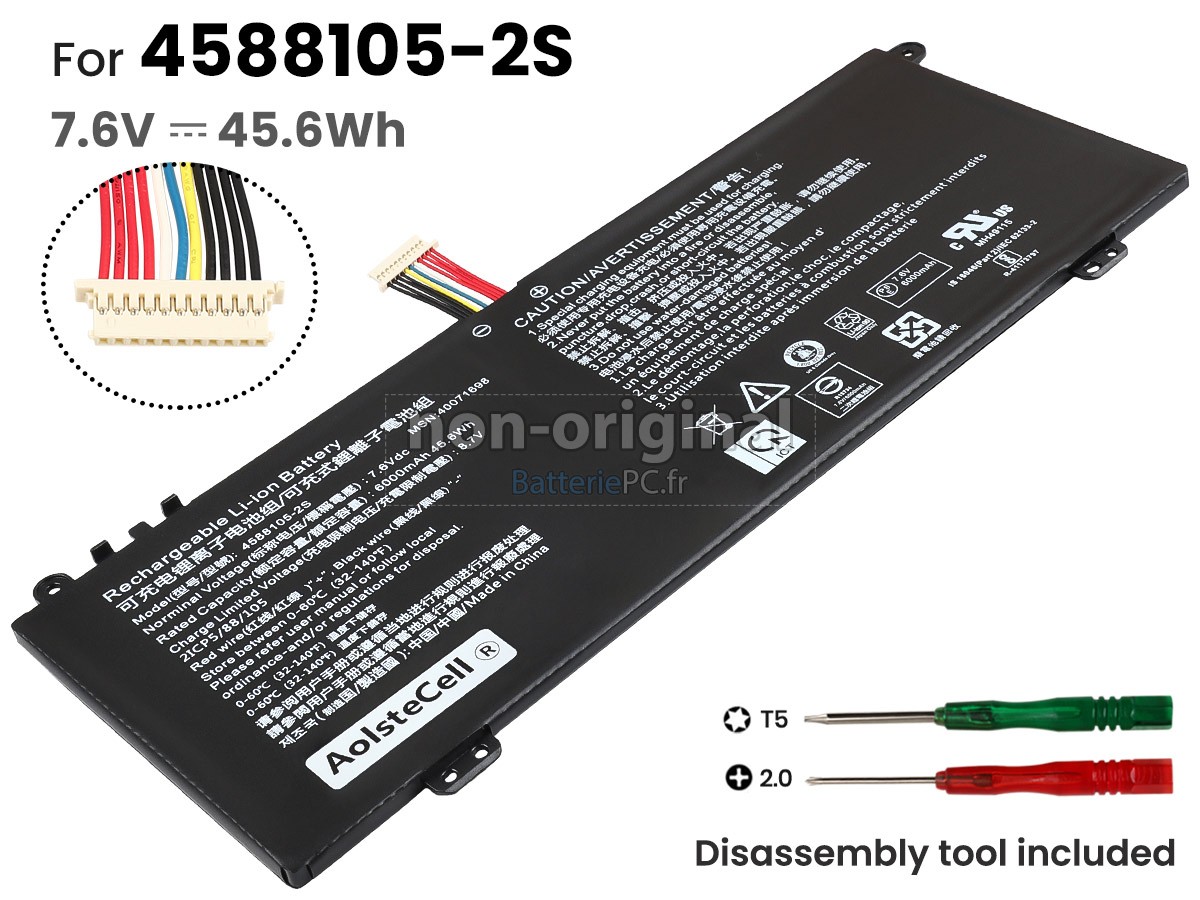 batterie pour Medion Akoya E15403