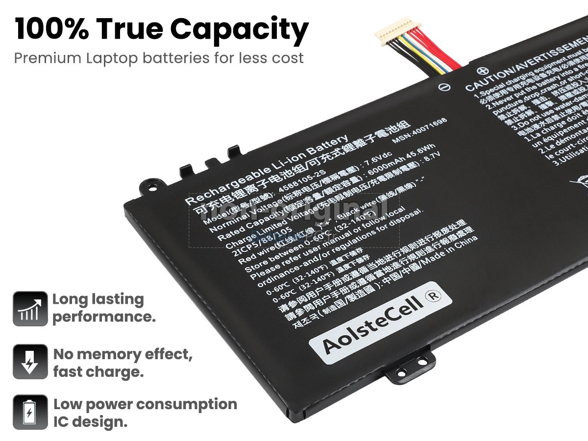 batterie pour Medion Akoya E15403