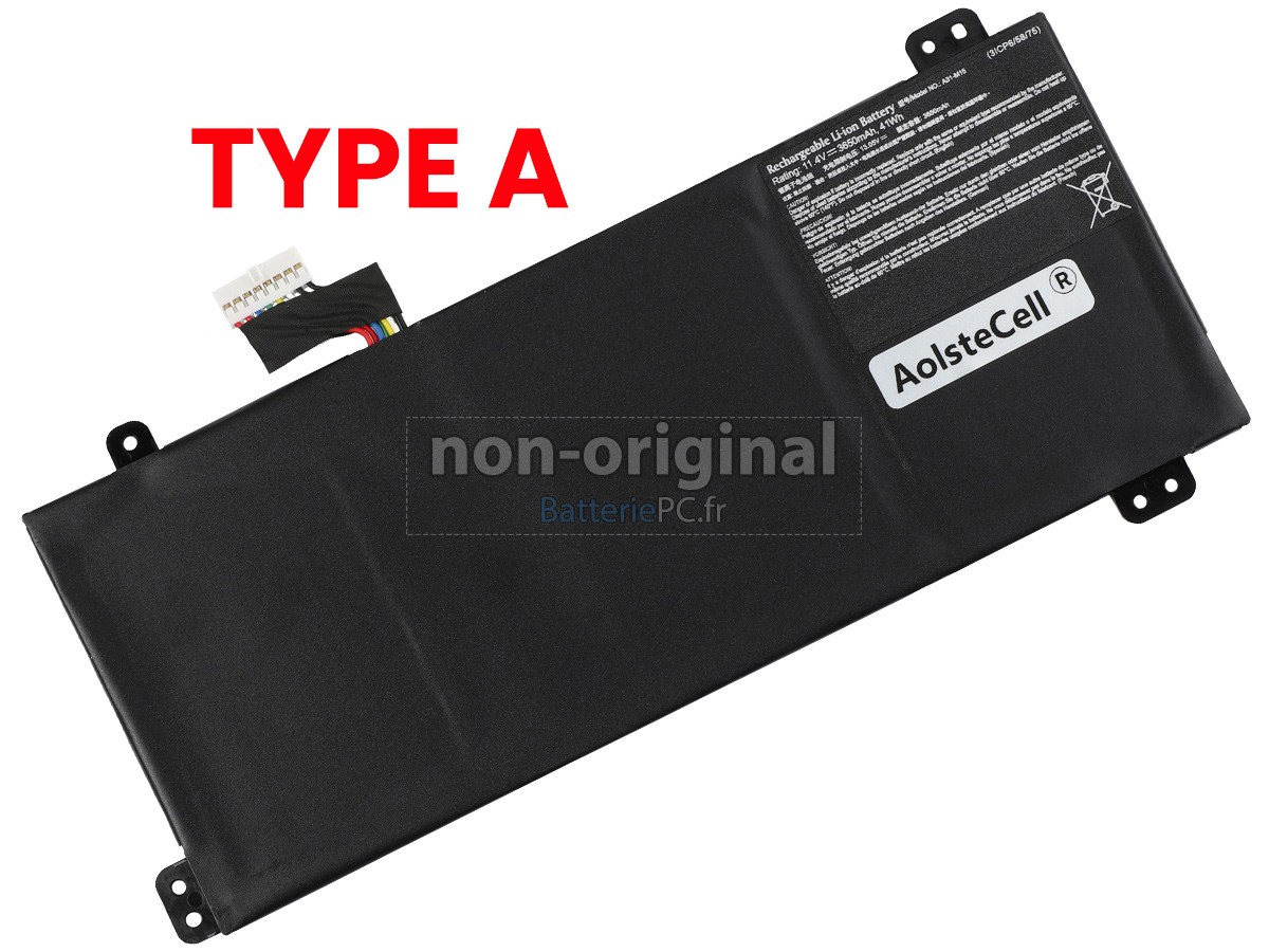 batterie pour Medion Akoya E6245 (M15GUN)