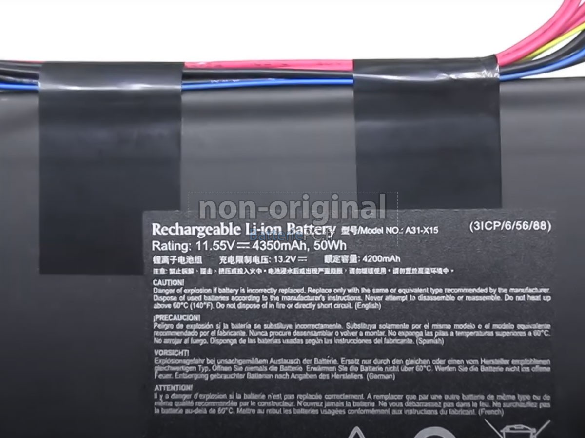 batterie pour Medion A31-X15