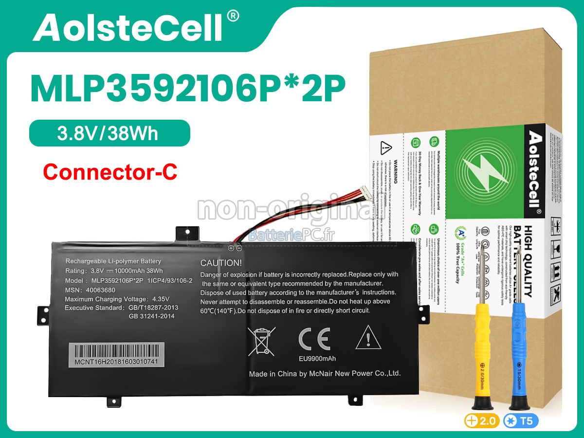 batterie pour Medion Akoya E2228T(MSN 30025250)