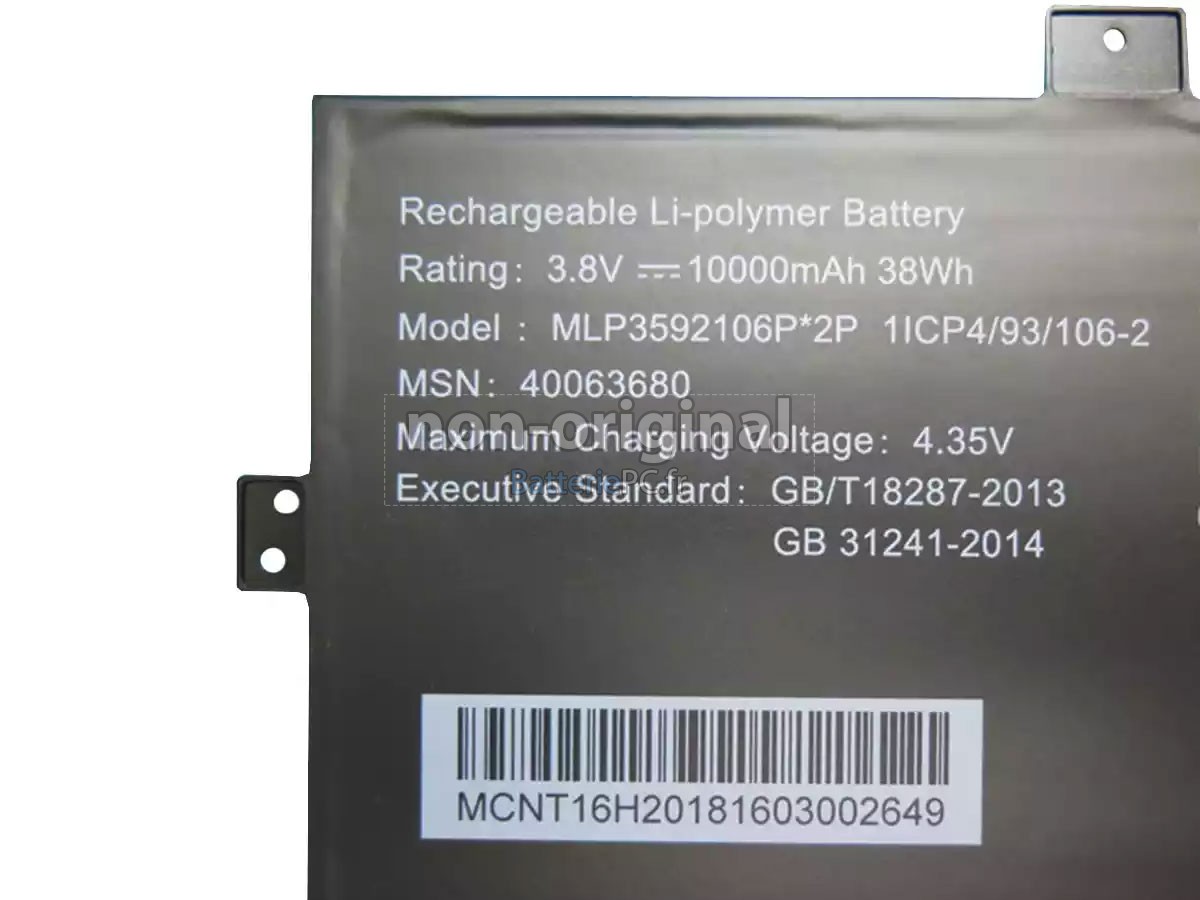 batterie pour Medion Akoya E2228T(MSN 30025250)